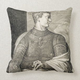 Gaius Caesar 'Caligula' (12-41 AD) Emperor of Rome Throw Pillow