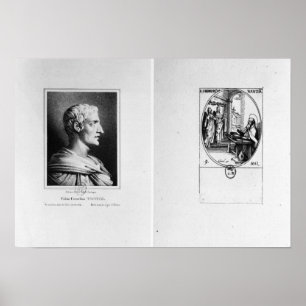 Gaius Cornelius Tacitus  engraved by Julien Poster