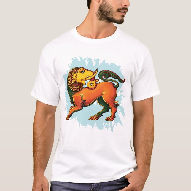 Gajasinha – Mythical Guardian of Strength T-Shirt (Front)