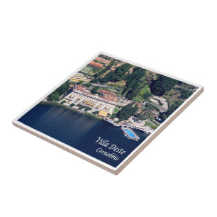 GAL025 CERNOBBIO, Lake Como, Italy, Tile