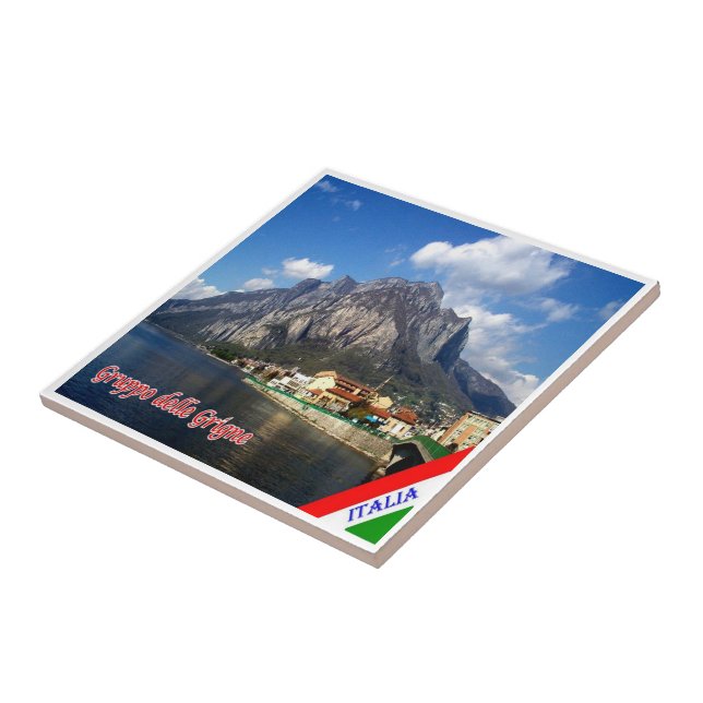 GAL045 GRUPPO DELLE GRIGNE, Lake Lecco, Tile (Side)