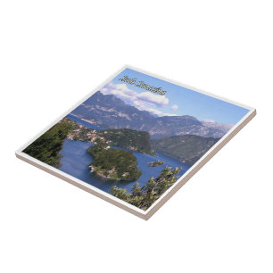 GAL048 ISOLA COMACINA, Lake Como Italy, Tile