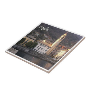 GAL055 LAGLIO, Lake Como, Italy, Tile