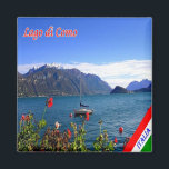 GAL061 LAKE COMO, View, Italy, Fridge Magnet<br><div class="desc">Here you will find the souvenir of your vacation. (GAL061 LAKE COMO,  View,  Italy Fridge magnet). Amaze friends and relatives with the unique souvenirs from your great trip. Try us. #LeoPepeDesign - como lake view,  europe italy lombardy,  leopepedesign,  travel trip photo tourism,  gift souvenir gadget fridge magnet.</div>