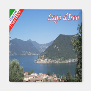 GAL092 MONTE ISOLA, Lake Iseo, Italy, Fridge Magnet
