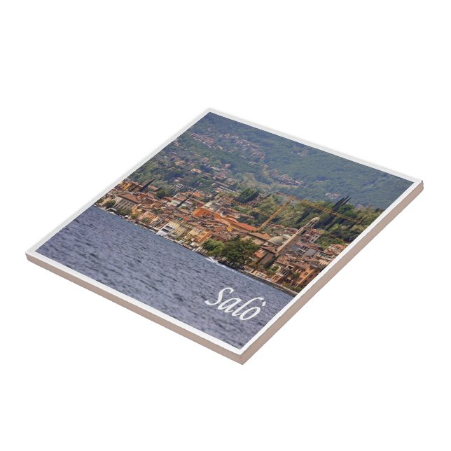 GAL103 SALO' Lake Garda, Italy, Tile (Side)