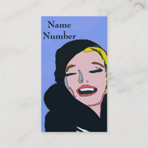 Gal Business Card Art