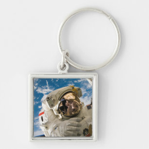 Galactic Astronaut Cool Outer Space Pictures Cool  Keychain