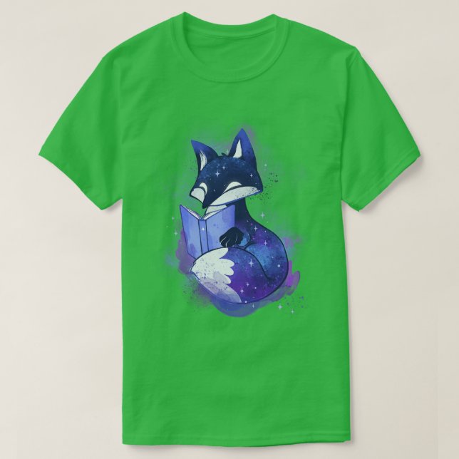 Galactic book lover T-Shirt (Design Front)