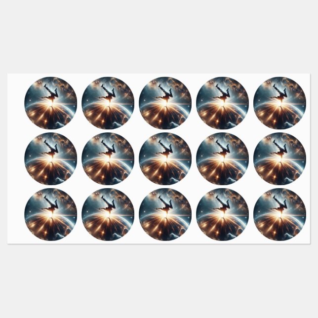 Galactic Breakdance Explosion in Deep Space (Sheet)