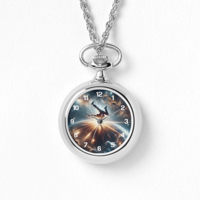 Galactic Breakdance Explosion in Deep Space Watch (Front)