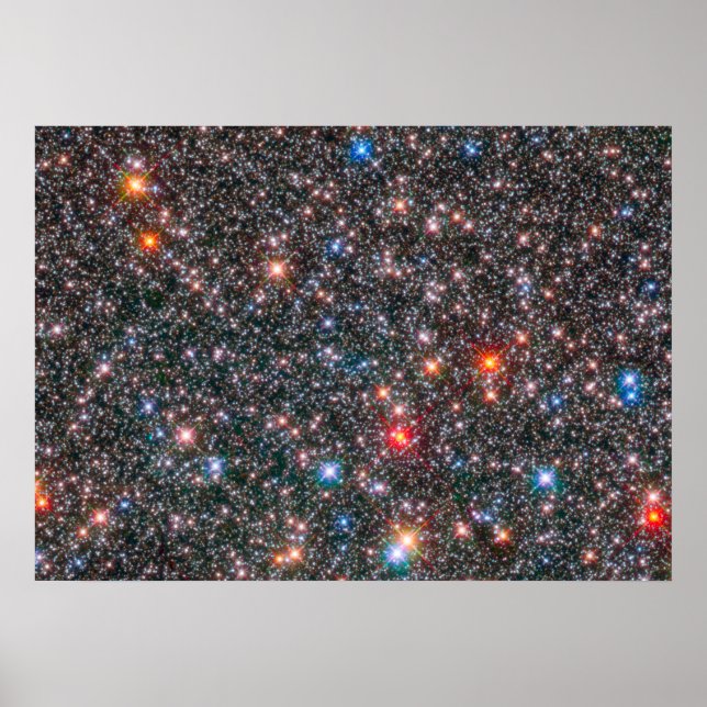 Galactic Bulge Of The Milky Way. Poster (Front)
