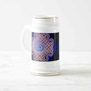 Galactic Celtic Love Knot Beer Stein