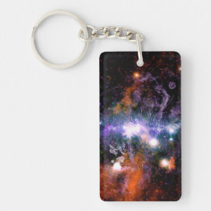 Galactic Centre of Milky Way Galaxy X-Ray Hubble   Keychain