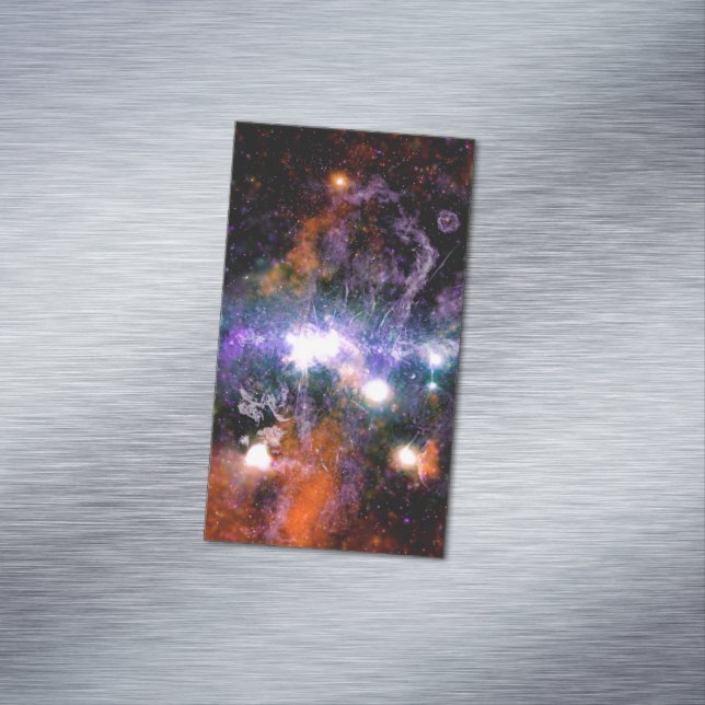 Galactic Centre of Milky Way Galaxy X-Ray Hubble   Magnetic Business Card (In Situ)