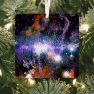 Galactic Centre of Milky Way Galaxy X-Ray Hubble Metal Ornament