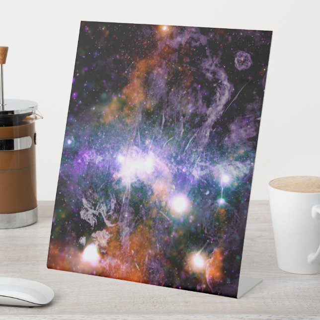 Galactic Centre of Milky Way Galaxy X-Ray Hubble   Pedestal Sign (In SItu)