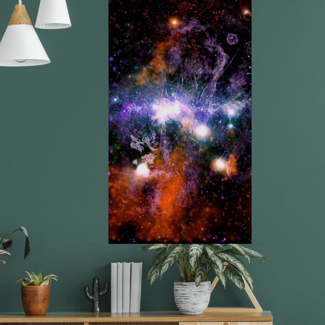 Galactic Centre of Milky Way Galaxy X-Ray Hubble   Poster (Living Room 1)
