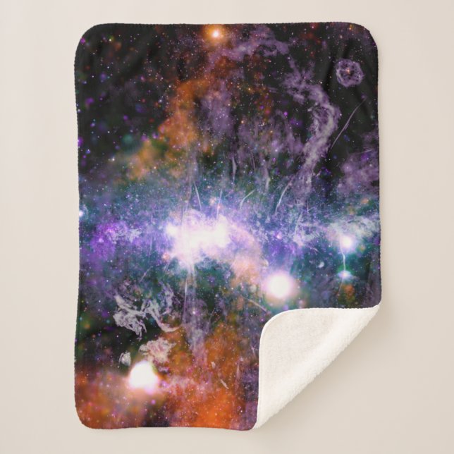 Galactic Centre of Milky Way Galaxy X-Ray Hubble   Sherpa Blanket (Front)