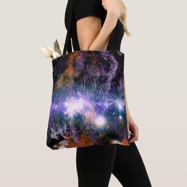 Galactic Centre of Milky Way Galaxy X-Ray Hubble   Tote Bag (Close Up)