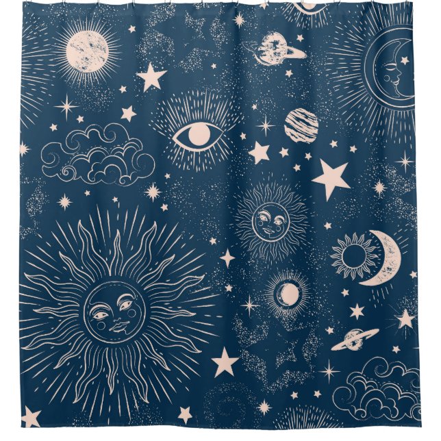 Galactic Constellations: Space Pattern Design (Front)