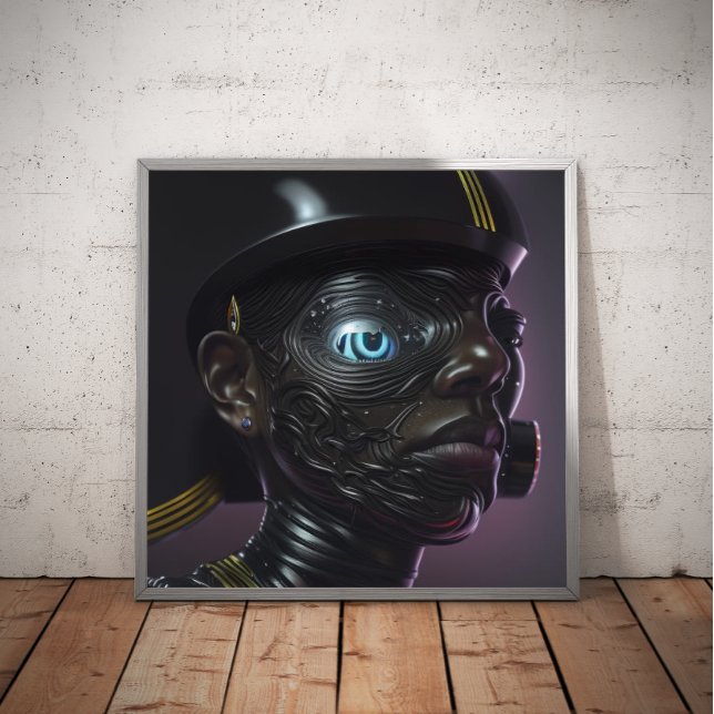 Galactic Cyborg Poster (Creator Uploaded)