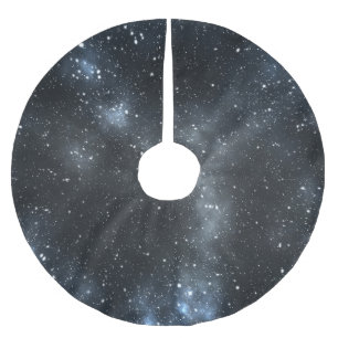 Galactic Dark Matter: Space Mystery. Brushed Polyester Tree Skirt