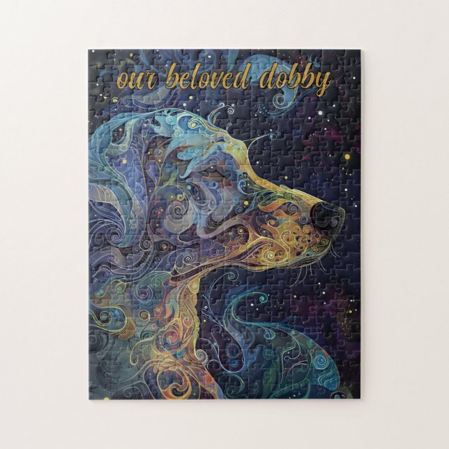 Galactic Dog Jigsaw Puzzle (Vertical)