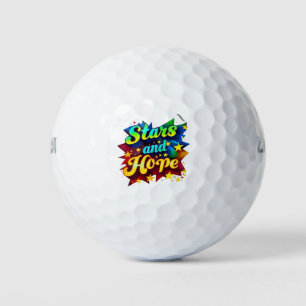 "Galactic Dreams" Golf Balls