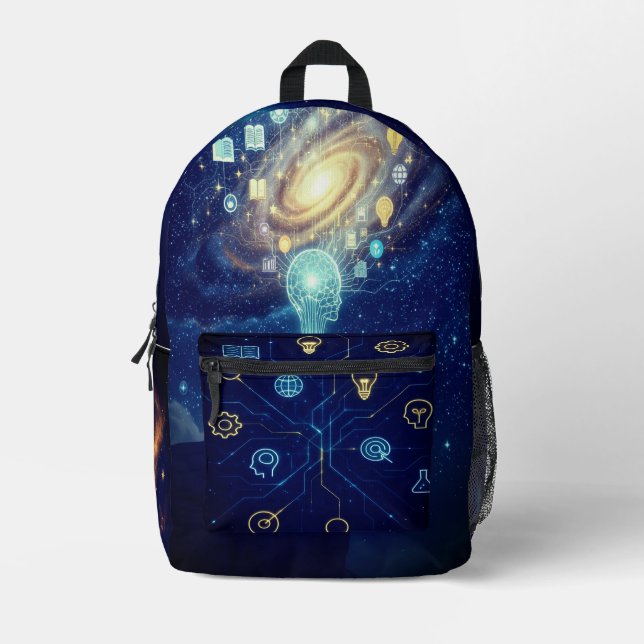 Galactic Explorer Backpack - Carry Your Dreams (Front)