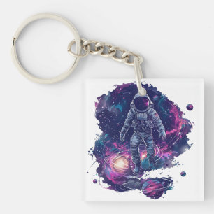 Galactic explorer keychain
