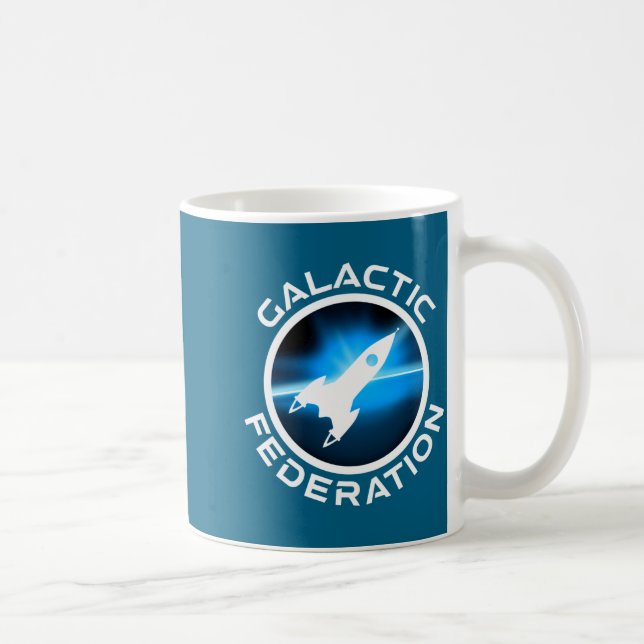 Galactic Federation Logo  Coffee Mug (Right)