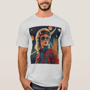 Galactic Femme Astronaut T-Shirt