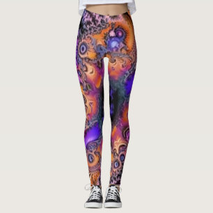 Galactic Fractals Leggings