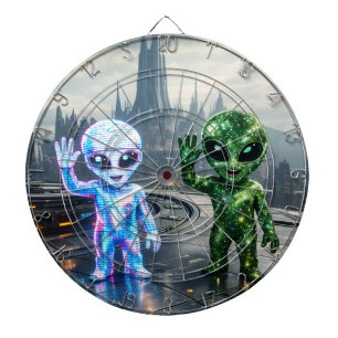 Galactic Friends Dartboard