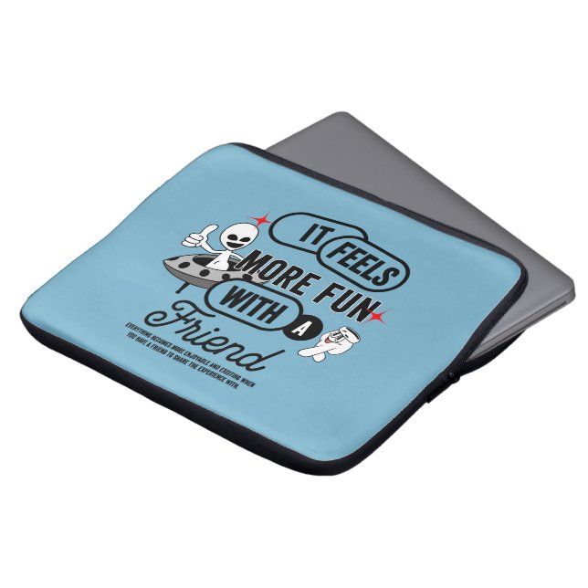 Galactic Friends Space | 13" Laptop Sleeve (Front Top)