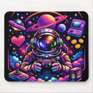 Galactic gamer by me  mouse pad