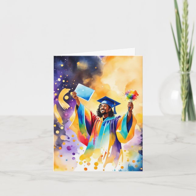 Galactic Graduation - A Universe of Possibilities Card (Front)