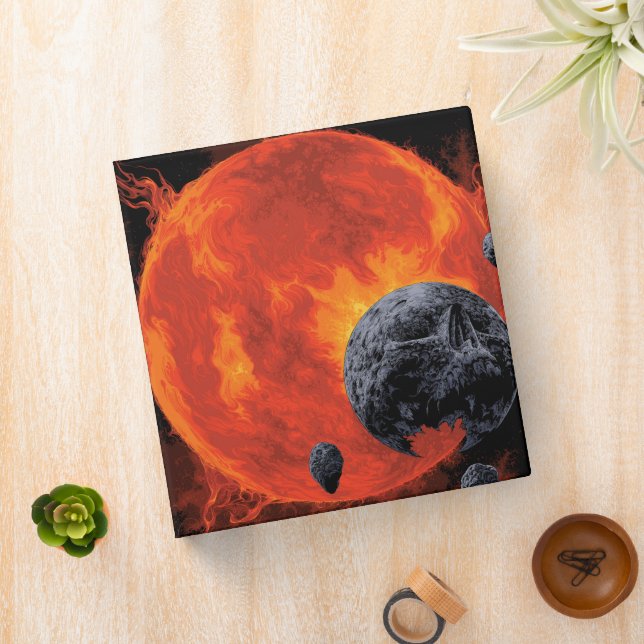 Galactic Graveyard Poster, Macs 2129-1. Binder (In Situ)