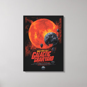Galactic Graveyard Poster, Macs 2129-1. Canvas Print