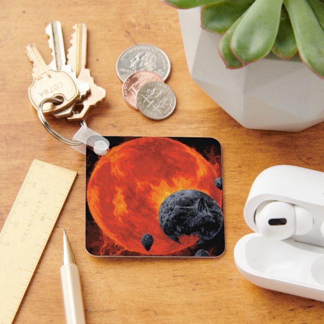 Galactic Graveyard Poster, Macs 2129-1. Keychain (Desk)