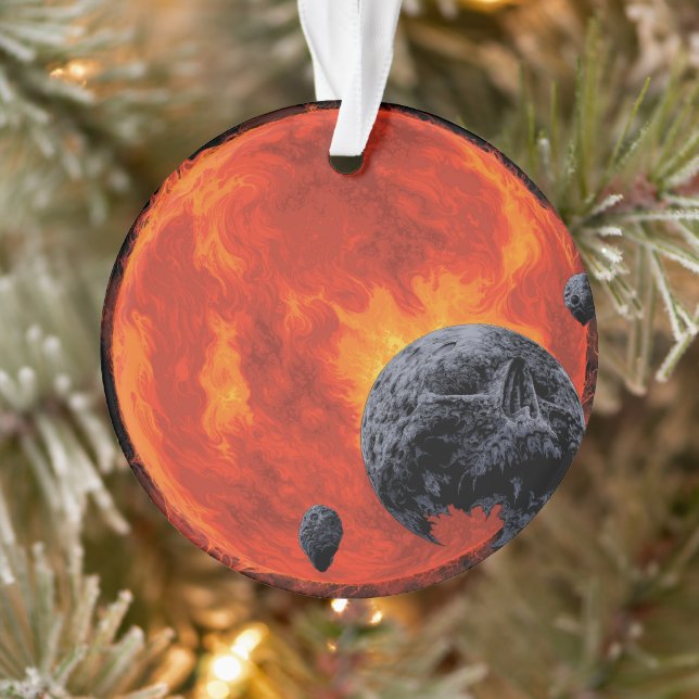 Galactic Graveyard Poster, Macs 2129-1. Ornament (Tree)