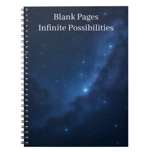 Galactic Hardcover Journal | Blank Pages for Creat (Front)