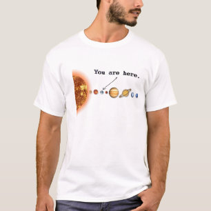 galactic map t shirt