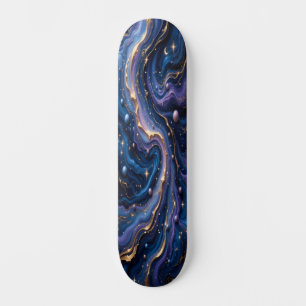 Galactic Marble Flow Edition 3 Skateboard