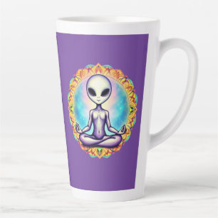 Galactic Meditation Latte Mug