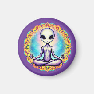 Galactic Meditation Magnet