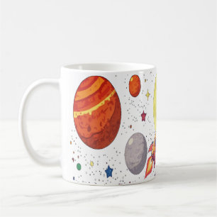 Galactic Morning Mug Space Themed Coffee