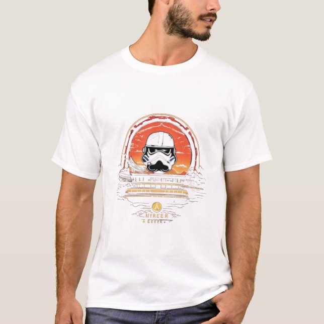  "Galactic Odyssey: Wear the Cosmos with our Gravi T-Shirt (Front)
