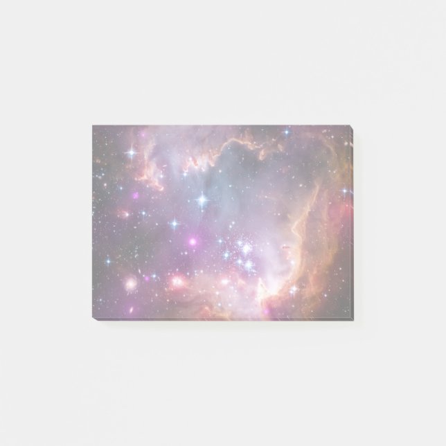 Galactic Outer Space Purple Nebulae Post-it Notes (Front)